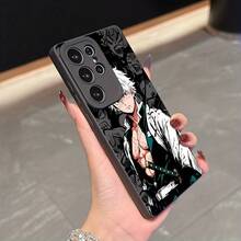 Funda de teléfono genial de anime D-Demons Slayers, adecuada para Samsung Galaxy S25 S24 S23 S22 S21 S20 FE Ultra Plus Edge 4G 5G, cubierta trasera suave de TPU anti-caída, cubierta a prueba de golpes, diseño de anime, tema de cultura pop, cubierta ligera, material duradero, casual - Mezcla de colores - Ver 3