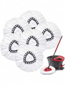 1/2/3/5 đầu thay thế cho cây lau nhà O-Cedar/ Spin Mop - Nhiều màu - Xem 4