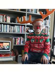 14/7pcs/Inflatable Reindeer Antler Ring Throw Christmas Party Game Hat,Suitable For Christmas,Winter Holiday Party Supplies Gifts - Multicolor - View 10