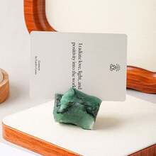 1 buc natural cuarț roz cristal piatra brută notă suport piatră prețioasă creativă pagină Turner papetărie decorativă Crăciun Ziua Recunoștinței cadou