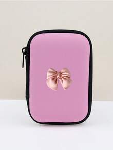 1pc Multi-Functional Data Cable Protector, Creative 3C Digital Accessories Pouch (With Zipper EVA Storage Bag), Bluetooth Earphone Storage Box, Square CCD Camera Bag - Multicolor - View 13