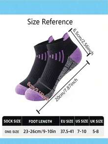6 Colors And 6 Pairs Of Women's And Men's Ankle Socks, Lifting Ear Sports Socks, Soft And Cushioned Running Socks, Moisture Wicking, Checkered Socks, Light Mouth Short Tube Socks, Black And White Boat Socks, Lifting Ear Sports Socks, Checkered Pattern Pattern - Nhiều màu - Xem 3