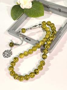 1串33颗10毫米玻璃手持念珠，穆斯林日常使用。 - 彩色 - 查看 2