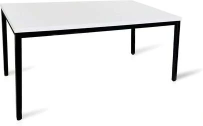 法人の方限定会議室テーブル/パソコンデスク 幅1400mm×奥行600mmの頑丈でシンプルなテーブル組み立て簡単オフィスでも使える