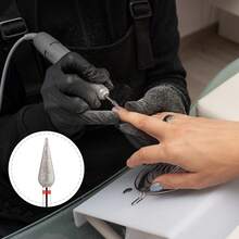 10pcs Diamond Nail Drill Bits Set For Acrylic & Gel - Professional Manicure And Pedicure Tools, Includes Cuticle Remover, Odorless, Perfect For Home Salon Use,Nail Files,Nail Polishing Head,Nail Buffer Bit,Gel Nail Polish,Pedicure Supplies,Nail Trimer