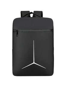 Men's Laptop Backpack - Oxford Fabric Material, Reflective Geometric Pattern Design, Multiple Compartments And Thickened Shoulder Strap, Essential For Business Travel And Commuting - Yellow, Ideal Birthday/Christmas Gift, Commuter Bag | Durable Zipper Compartments, High Quality - Multicolor - View 11