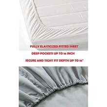 Fundas de almohada de 2 piezas, antiarrugas, resistentes a la decoloración y a las manchas, hipoalergénicas, , , 1(Standard Pillowcases Gris) - Multicolor - Ver 4