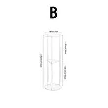 1pc 3-Tier Transparent Acrylic Drink Table, Suitable For Living Room, Bedroom, Bathroom, Office, Multi-Scene, Portable & Mobile Side Table - Transparent - View 7