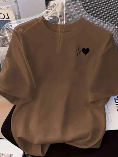 Camiseta feminina T-shirt delicada tecido leve confortável fresco 100% algodão todas ocasiões