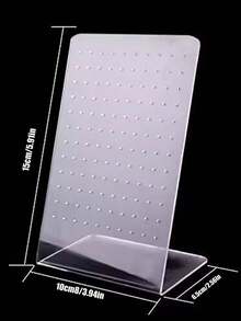 120-fack smyckesorganisatör örhängen örhängen displayställ örhängen hänge hållare halsband display ställ tillbaka till skolan - Multifärgad - Visa 8