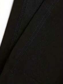 1 PcsMen's Summer New Arrival T-Shirt, The , Hyper - Detailed Graphic Of An Island Paradise Within A Drink Is A Showstopper.Street Style, Vacation Style.Round Neck, Hot Selling Top Tee, Men's Black Short-Sleeve T-Shirt180g 100% Cotton - 黑色 - 查看 4