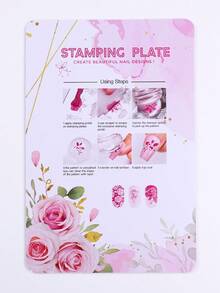 1 khuôn dập móng hình ngôi sao năm cánh, khuôn dập họa tiết sao và trăng theo phong cách Y2K, phụ kiện làm móng, dụng cụ làm móng tại nhà, đồ dùng làm móng. - Bạc - Xem 10