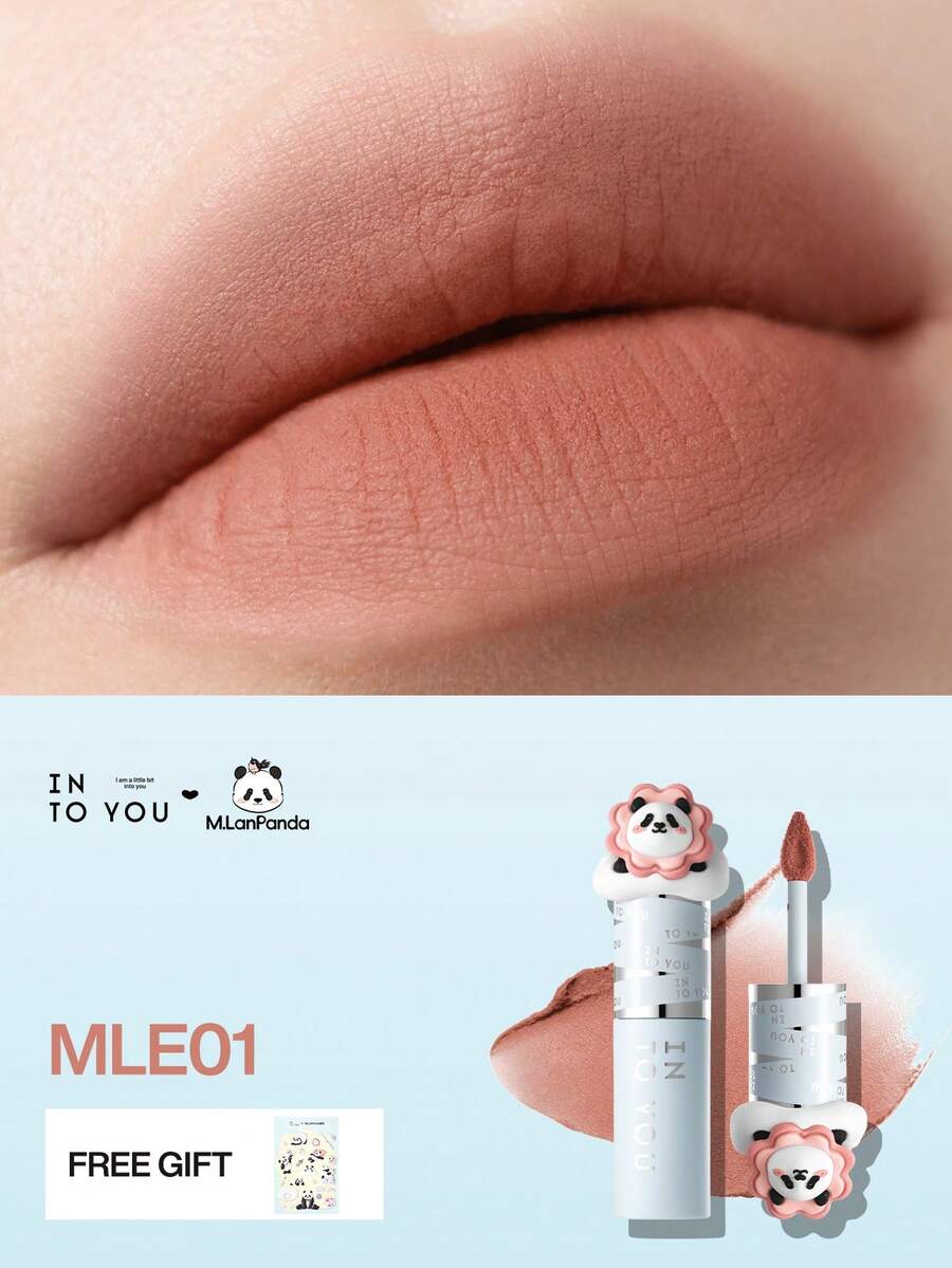 INTO YOU Son tint 2 trong 1 cho môi và má (dòng Meng Lan), độ sắc tố cao, không lem - MLE01 - Xem 1
