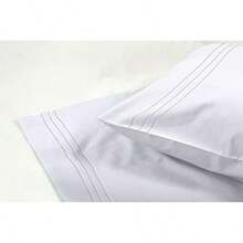Elegant Comfort ® 1500 Thread Count Chain Design Egyptian Quality Luxurious Silky Soft Wrinkle & Fade Resistant 2 pc Pillow Case- All Size and Colors, King White(King Size Pillowcase Blanco) - Multicolor - Ver 3