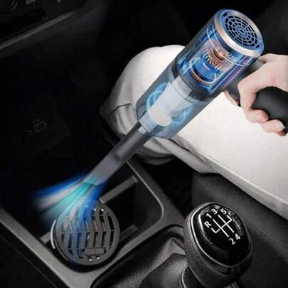 Máy hút bụi cầm tay không dây - Pin lithium sạc lại được, nhẹ và dễ sử dụng, lý tưởng cho việc dọn dẹp nhà cửa, xe hơi, lông thú cưng, bụi bẩn và mảnh vụn, máy hút bụi di động tiện lợi.