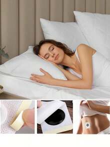 100pcs Moxa Belly Patches, Natural Plant Essence Daily Care Body Navel Patches, Gentle And Non-Irritating, Regulating And Nourishing, Chinese Medicine - Multicolor - View 2