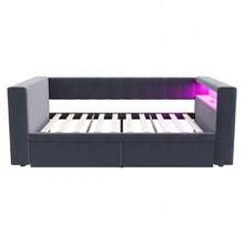 Futons - Dark Gray + Flannelette - View 9