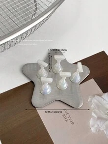 美甲装饰品，跨境热销圆形、方形、多边形金属磁性底座美甲展示架，指甲油架，韩式美甲用品，摄影道具，DIY配件