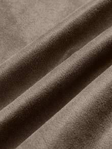 Men's Faux Suede Fleece Casual Jacket, Suitable For Outdoor Wear, Zipper Design, Suitable For Spring And Autumn, Autumn Jacket, Gift For Men - Camel - View 3