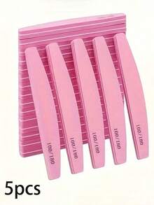 10/5/1pc Purple/Pink Multi-Size Sponge Nail File Set, Soft Sponge Nail Polishing, Easy To Grip, For Filing And Polishing Nails - Multicolor - View 14