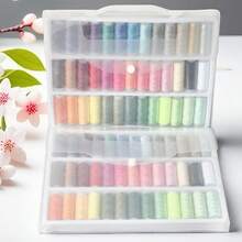 39 Colors 200-Yard Polyester Sewing Thread Kit, 402 Premium Home Multifunctional Sewing Thread Set - Multicolor - View 1