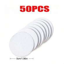 1pc/50pcs - Multi Functional Hook And Loop - Two Black And White Hook And Loop Bed Sheets, Sofa Cushion Fixators, Non Slip Hook And Loop Sheets, Household Anti Slip Hook And Loop, Traceless Adhesive, Needle Free Universal Patch - Black - View 7