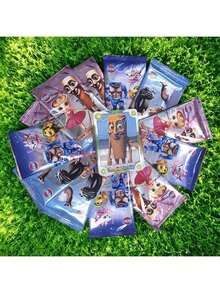 (10/50/1 Túi) Brainrot, Thẻ Brain Rot, Bộ sưu tập thẻ Tralalero Tralala và Tung Tung Tung Sahur, Bộ thẻ hiếm Gold Flash, Trò chơi Brain Hole của Ý, Trò chơi thẻ bài Thần thoại Núi và Biển, Bộ trò chơi thẻ bài chiến lược, 1 Gói 8 thẻ cơ bản in laser bóng, Thẻ bài chiến đấu theo phong cách Anime, Quà tặng, Đồ nhét túi quà, Ngày Valentine, Năm mới, Quà tặng game, Đồ dùng chơi game - D - Xem 3