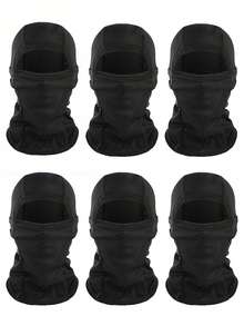 1/2/3pcs Unisex Balaclava Ski Mask, Motorcycle Neck Warmer, Breathable Sports Face Cover, Suitable For Outdoor Travel, Hiking, Climbing, Great Gift For Friends And Family - Multicolor - View 11