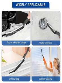 5Pcs Crevice Gaps Cleaning Brush, Hard Bristle Brush For Cleaning, Deep Cleaning Thin Brushes For Small Spaces, Bathroom Gap, Sink Crevice, Windows Groove, Tiles & Faucets,Hard Bristle Crevice Cleaning Brush, Bathroom Gap Cleaning Brush, Grout Cleaner Brush,Gap Brush,Gap Brush For Cleaning,Bathroom Crevice Cleaning Brush,Gap Cleaning Brush,Kitchen Gadgets, Multi-Functional Crevice Gap Brush Cleaning Brush Tool - Multicolor - View 7