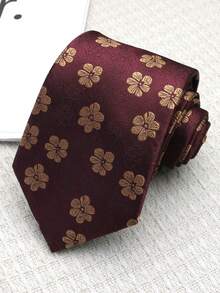 1 Cà vạt họa tiết Paisley màu đỏ tía, thích hợp cho công sở, thường ngày, đám cưới, tiệc tùng hàng ngày - Nhiều màu - Xem 15