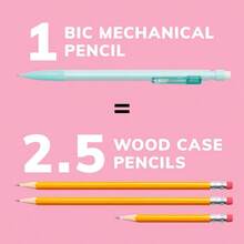 BIC XtraSmooth Pastel Mechanical Pencils With Erasers Medium Point 0.7mm 24Count Pack Bulk Mechanical Pencils For School Or Office Supplies - 石墨鉛筆粉彩筆桿 - 查看 5