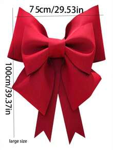 1个特大号蝴蝶结（需自行组装，需购买DIY套件）适用于情人节、母亲节、妇女节、结婚纪念日、生日派对等场合，可用作背景墙装饰、客厅装饰、公共场所相框背景，也适用于圣诞树顶装饰、门窗装饰、派对婚礼装饰、大型礼品包装、婚礼生日墙面装饰挂件。