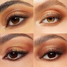 ColourPop Golden Hour Eyeshadow Palette - Sunset Tone Eye Makeup Palette With Duo-Chrome, Metallic, Matte Sparkle &Amp; Glitter Finishes - High-Pigment Eye Makeup With A Long-Wearing Formula (0.67 Oz) - ColorB - 查看 4