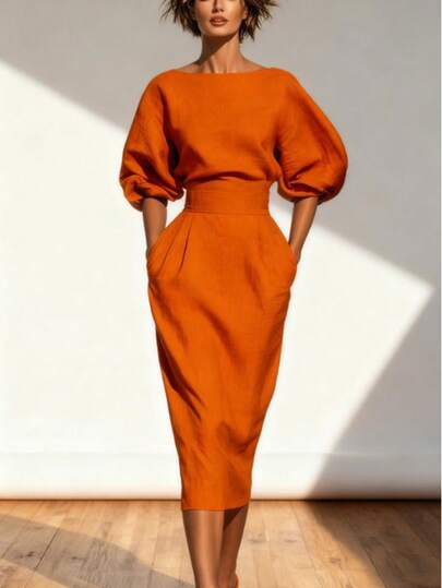 1pc Solid Color Casual Elegant Zipper Cardigan, Suitable For Home, Daily, Office, Date, Workplace, Spring/Summer/Autumn