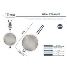 Kitchen Stainless Steel Fine Mesh Oil Filter, Drain Strainer, Multi-Functional Fried Food Draining Tool, Food Washing And Draining Rack, Rust-Proof, High-Temperature Resistant, Hanging Kitchen Utensil, Cooking Aid, Suitable For Both Home And Commercial Use. - Multicolor - View 9