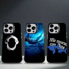 Funda para teléfono Cruz C-Cafune Me Muevo Con Dios para 17,16,15,14,13,12,11,Pro,Max,Plus, anti-caída, negra mate dura - Z4 - Ver 3