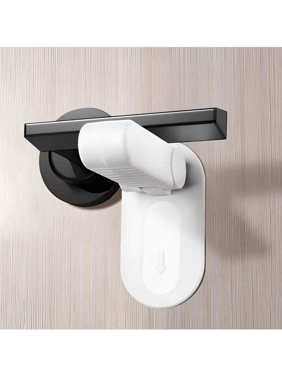 1/3 Piecesof White Door Handle Lock, Safety Door Lock, Child Safety Lock, Home Protection Lock