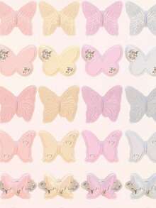 心形系列原创玫瑰云全息贴纸