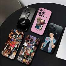 Duki Rapper Phone Case For  17,16,15,14,13,12,11 Plus,Pro,Max,XR,XS,X,7,8 Plus,Mini Black Silicone Soft.Christmas Accessories.Hot-Selling Phone Cases Stocking Stuffers  16 Case Limited-Time Discount Christmas  17 Pro Case  17 Case - z7 - 查看 1