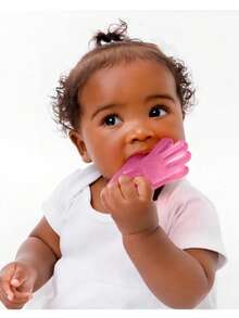 Pink Hand-Shaped Water Teether 14684 - Buba - 淺粉色 - 查看 3