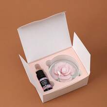 1个手工陶瓷花朵香薰扩散器，造型逼真，陶瓷花朵手工制作，多种花朵款式可选，创意礼品，无焰香氛石，家居香氛，情人节礼物 - 混合香型 - 查看 3