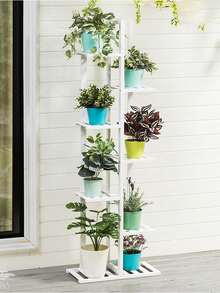 3层/5层室内植物架，花架锻铁架，适用于室内客厅、阳台等场所，节省空间，多层锻铁花盆架展示架，适用于客厅、露台和阳台。 - 彩色 - 查看 6