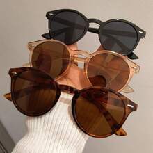 Bộ 2 kính tròn ombre cổ điển thường ngày dành cho cả nam và nữ, đa năng cho trang phục, phong cách đường phố, du lịch, bãi biển - Nhiều màu - Xem 10