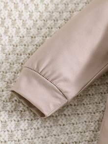 2件套婴儿可爱卡通熊印花长袖连体衣，四季皆宜