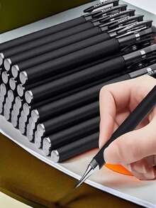 20/10/6/1支装专业书写工具：0.5毫米商务签名笔、实用圆珠笔、速干碳素笔。适用于办公室和校园评估。圣诞节、情人节、斋月、新年适用。