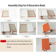 2pcs Decorative Fake Books For Home Decor, Coffee Table Books, Decorative Books For Shelves, Bedroom, Living Room