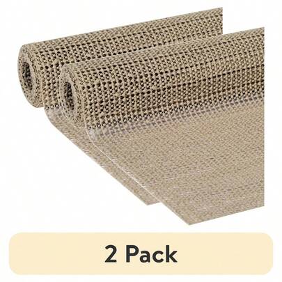 Non-Slip Drawer & Shelf Liner | Taupe, Cut-To-Fit For Surface Protection