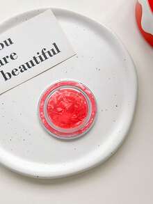 1 chiếc giá đỡ điện thoại để bàn dạng túi khí có thể thu gọn, họa tiết vỏ sò, tiện lợi mang theo. - Nhiều màu - Xem 10