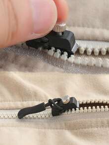 3 buah/Set Tarikan Resleting yang Dapat Digunakan Kembali, Ukuran Kecil/Sedang/Besar, Kepala Resleting Universal yang Dapat Dilepas untuk Pakaian dan Tas, Cocok untuk Jaket Olahraga - MultiWarna - View 10