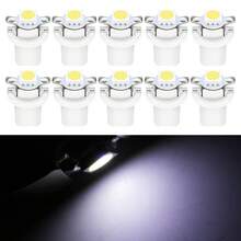 10个T5 B8.5D LED灯泡 5050SMD 汽车仪表盘指示灯 12V 汽车配件 - 均碼 - 查看 14